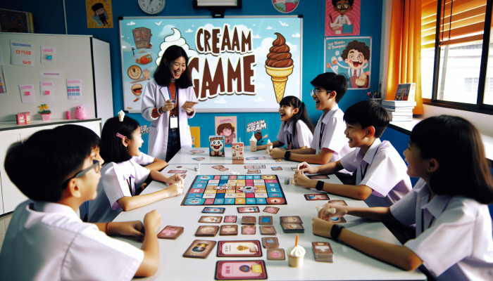 Cream Oyunu: 5. Sınıf İngilizce Dersi için Eğlenceli Bir Aktivite